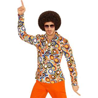 Groovy Bubbles 70er skjorte