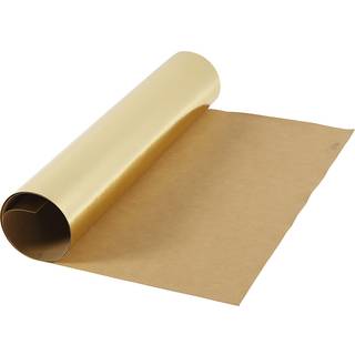 Læderpapir | 350g | 49x100 cm | Guld