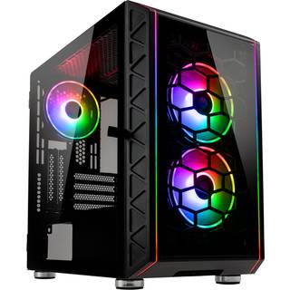 Kolink Citadel Glass SE ARGB Micro-ATX Case - Black -> Forventet levering: 5-7 hverdage