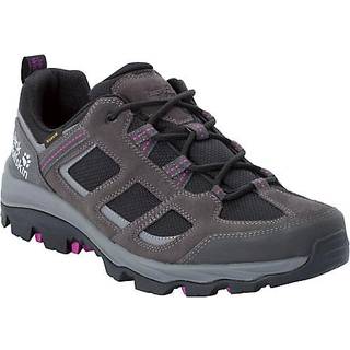 Jack Wolfskin Women's Vojo 3 Texapore Low Dark Steel/Purple, dark steel / purple, 36