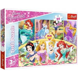 Trefl: Disney Prinsesser - Minderne Magi Maxi puslespil - 24 brikker