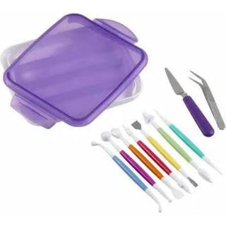 Wilton Fondant og Gum Pasta Tools indstiller 10-delt