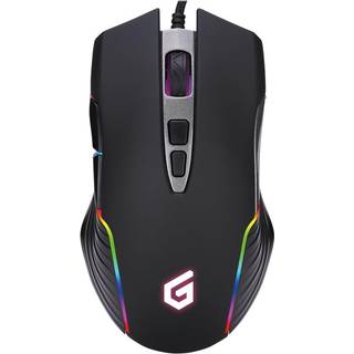 Conceptronics Conceptronic DJEBBEL - mouse - USB - black - Mus - Optisk - 7 knapper - Sort