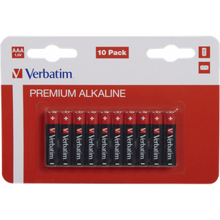 Verbatim Alkaline AAA/LR03 pakke med 10 stk