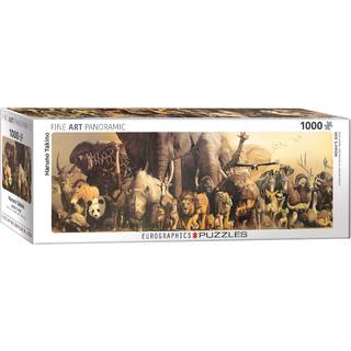 Noas Ark af Haruo Takin - panorama - 1000 brikker