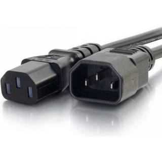 Digitus AK-440201-018-S el-ledning Sort 1,8 m IEC C14 IEC C13