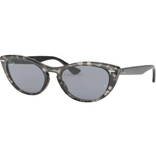 Ray-Ban RB4314N 1250Y5 54 Solbriller Kvinder Grå - Havana Grey - 54mm