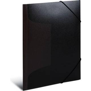 Herma 3-klap elastikmappe PP A3 transp sort
