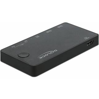 Delock High Speed HDMI/USB-C 4K 60Hz KVM switch - 2 til 1