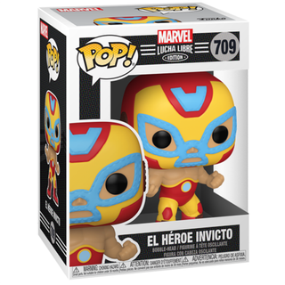 Funko Pop! Vinyl Marvel Lucha Libre El Héroe Invicto Iron Man-figur