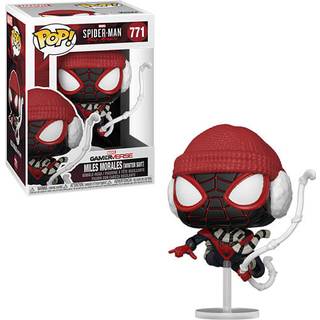 Marvel's Spider-Man POP! Games Vinyl Figure Miles Morales Winter Suit 9 cm