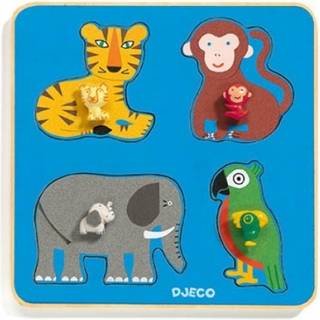 Djeco Encajable Family Jungle (31062) Multicolored