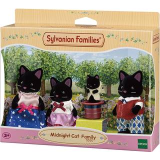 Sylvanian Families Figursæt Familien Midnatskat