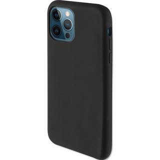 4smarts Silikone iPhone 12 Pro Max Cover, Sort