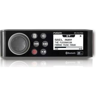 Marinstereo Fusion MS-RA70N, NMEA 2000, 12 V, 200 W, sort