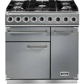 Falcon 900 Deluxe gas - Stainless steel/krom