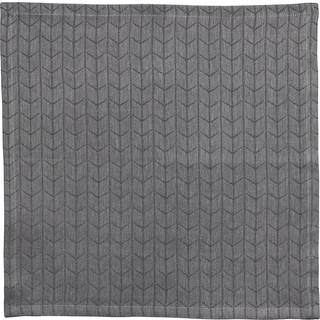 Rörstrand Swedish Grace Serviet 45x45 Cm Stengrå - Servietter & Tilbehør Hør Stone (Dark Grey) - 1058768