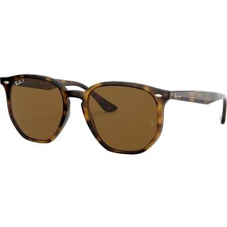 Ray - Ban Unisex RB4306 710/83 Solbriller Injiceret Skildpadde Geometrisk Polariseret