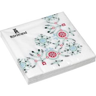 Rörstrand Swedish Grace Servietter 33x33cm 20pak Winter - Servietter & Tilbehør Hvid - 1016585