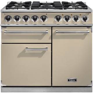 Falcon 1000 Deluxe Gas 100 cm - Cream/krom