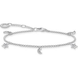 Thomas Sabo Armband - Stern und Mond - A1994-051-14-L19V - silber