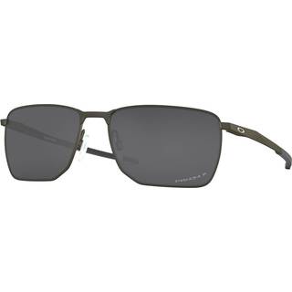 Oakley Mand OO4142 EJECTOR 414203 Solbriller Metal Sort Grå Firkantet Polariseret Prizm