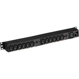 Eaton EFLX12I strømforsyningsenhed (PDU) 13 AC stikkontakt(er) 1U Sort