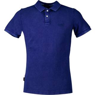 Superdry Vintage Destroyed poloshirt i piqué fremstillet af økologisk bom