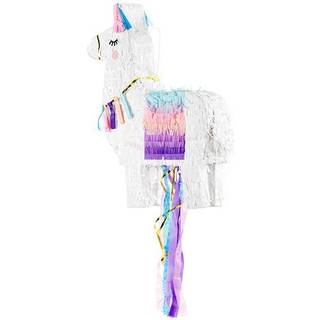 Farverig Llama Pinata 41x49,5 cm – Festligt hit til temafester og fødselsdage