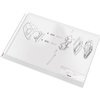 Esselte plastlommer A3 tværformat 0,085mm