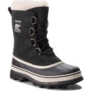 Sorel Women's Caribou Black/Stone, Black, Stone, 36