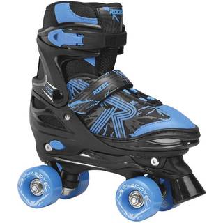 Roces Quaddy 3.0 Justerbar Rulleskøjter Børn - Black/Astro Blue
