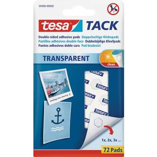 tesa Tack Transparent Double-sided Adhesive Pads