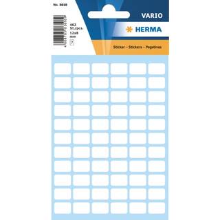 Herma etiket manuel 8x12 hvid (462)