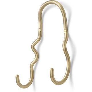 Ferm Living Curvature krog dobbelt Messing
