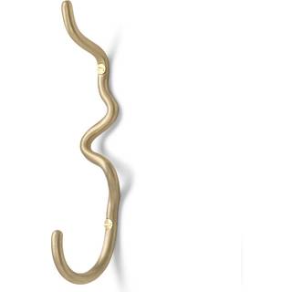 Ferm Living Curvature krog enkel Messing