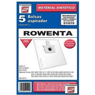 Tecnhogar Rowenta Støvsugerposer - 5 stk