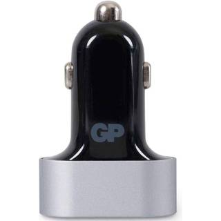 USB-biloplader, 2 x USB (2.4A), 1 x USB (1.5A)