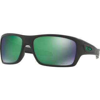 Oakley Mand OO9263 TURBINE 926345 Solbriller O_matter Sort Grøn Firkantet Polariseret Prizm