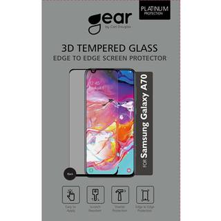 GEAR Glass Protector 3D Full Cover Black Samsung A70