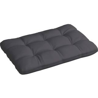 Pallehynde Stof - Antracitgrå / 120 x 80 x 12 cm