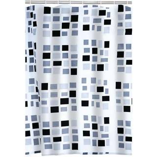 Ridder Eco tekstil bruseforhæng, mosaik, 180 x 200 cm