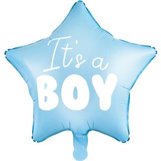 Folieballon Its a Boy stjerne