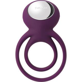Svakom Tammy - Genopladelig Vibrerende Penis- og Testikelring (Lilla)