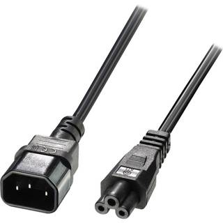 LINDY IEC-Netzkabel C14 an C5 1m