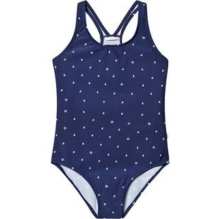 Ebbe Thyra Badedragt, Mini Boats Dark Navy, 74-80