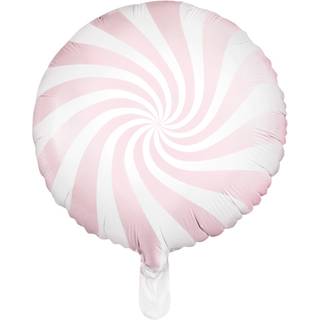Folieballon Candy lyserød 18" - Perfekt til festlige dekorationer og ballonbuketter