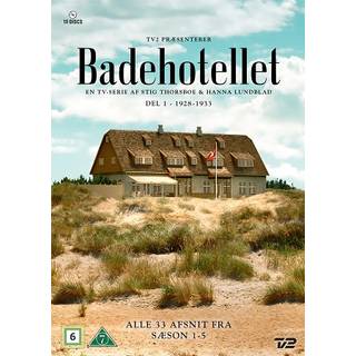 DVD BADEHOTELLET 1-5 (07.11.2022) *lel* (På lager i varehus)