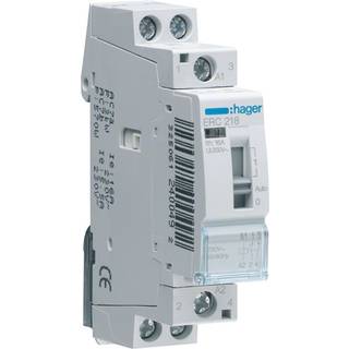 HAGER RELÆ 16A 1SL+1BR 230V 1M ERC218