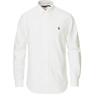 Polo Ralph Lauren Slim Fit Garment Dyed Oxford Shirt White
